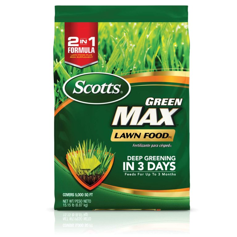 Лучшее удобрение для газона Scotts Green Max Lawn Food